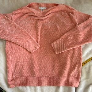 Tommy Bahama Women's L Pink/Orange Luna Chenille Sweater